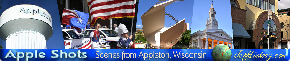 Photos from Appleton, Wisconsin and the surrounding Fox Valley. A service of JeffLindsay.com