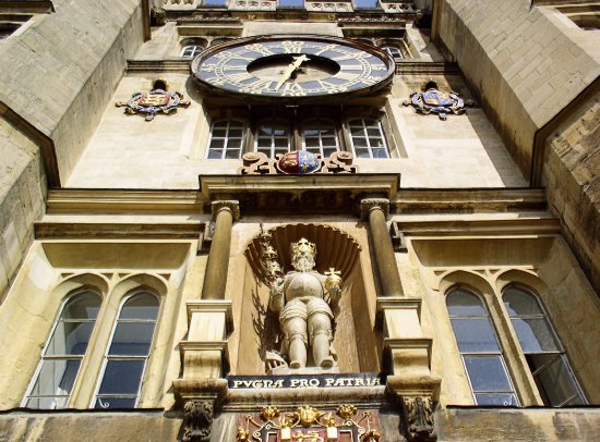 A facade at Trinity College.