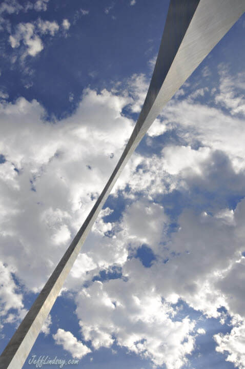 The Arch in St. Louis, 2010.