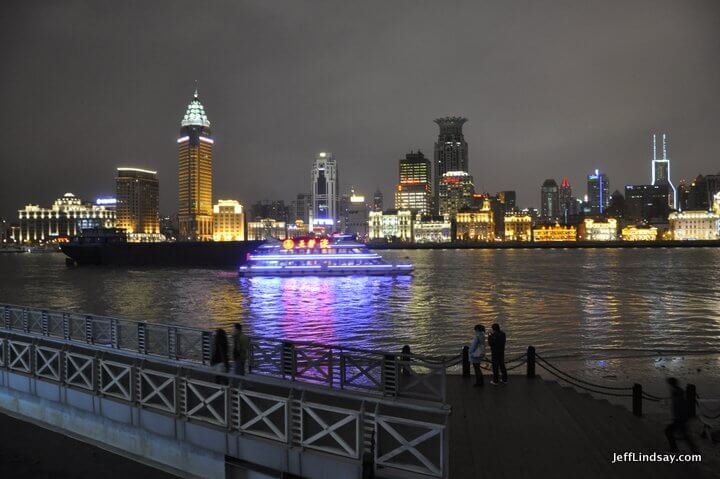 View of the Bund from the Pudong side