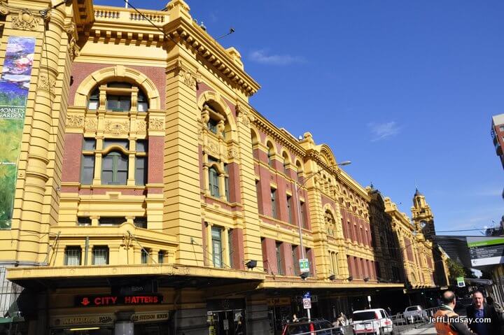 Melbourne, Australia, May 2013: The Flinders Street Station again.