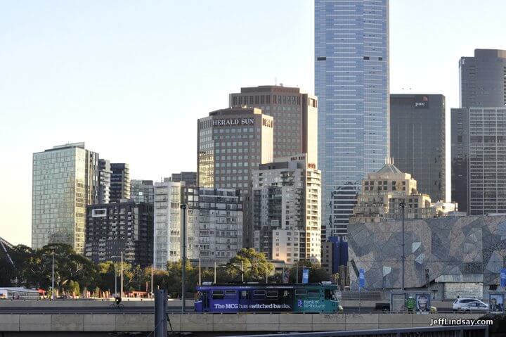 Melbourne, Australia, May 2013: Downtown