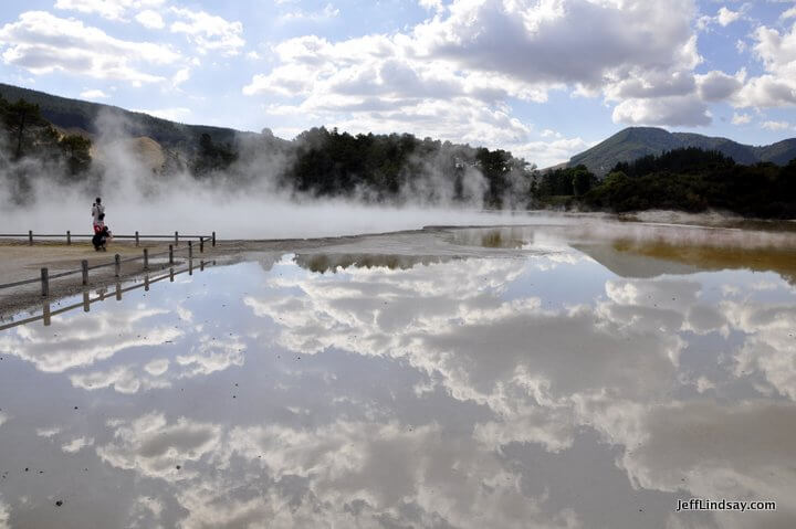 New Zealand: Champagne Pool Steam