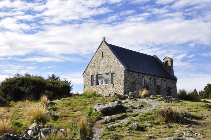 New Zealand: rock church
