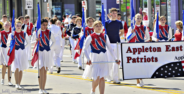 The Appleton East Patriots.