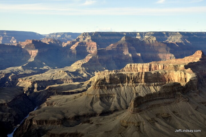 View of the South Rim of the Grand Canyon, Jan. 2011.