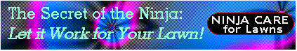 Ninja Care for Lawns logo