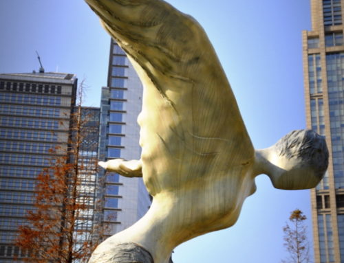 The Mysterious Angels of Lujiazui Park Watching Over Shanghai