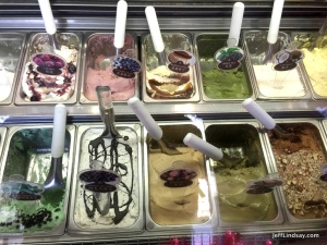 Real gelato, fresh and delicious, at the South Shaanxi Road station, across from the Shanghai Culture Square. 