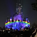 Light show at Shanghai Disney