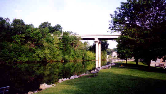 Near a lock in Appleton.