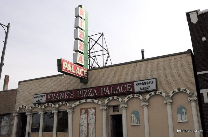 Frank's ppizza in Appleton, WI and the Fox Valley