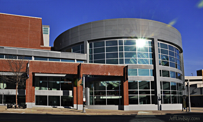 The Performing Arts Center or PAC on College Avenue in downtown Appleton. This street was temporarily renamed Google Avenue in March 2010 to show Google that Appleton was serious about vying for enhanced broadband services.