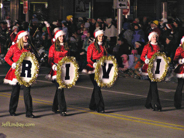 A high school group from Crivitz, Wisconsin.