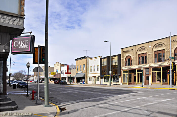 A scene in downtown Kaukauna early on a Saturday morning, Feb. 2010.