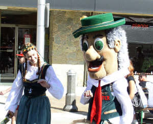 Characters from St. Mary's High School in the Town of Menasha..