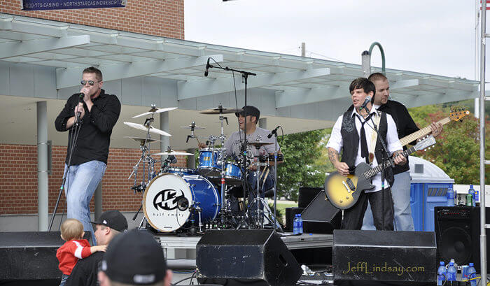 band at octoberfest