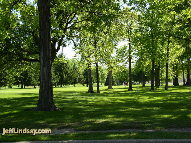 Reid Golf Course in southern Appleton, viewed late 2005.