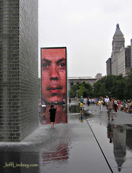 Millennium Park in Chicago, Aug. 2005.