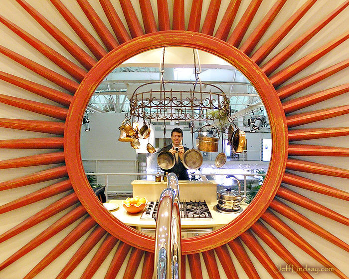 Self-portrait at the Kohler Design Center in Kohler, Wisconsin, Dec. 2007.