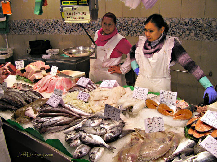Fish mongers a mongering. Glad they are using fish instead of fear or war. 