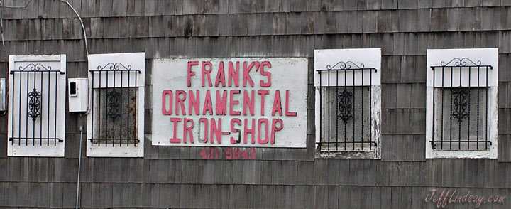 Frank's Ornamental Iron Shop in Kansas City, Missouri