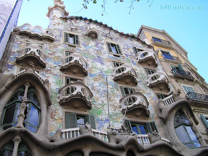 Another creation by Gaudi. 
