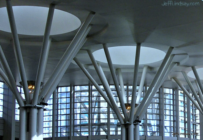 Interior of the Salt Lake Convention Center, 2007.