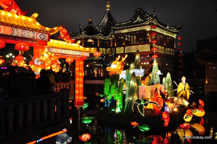 A view of Yu Yuan buildings