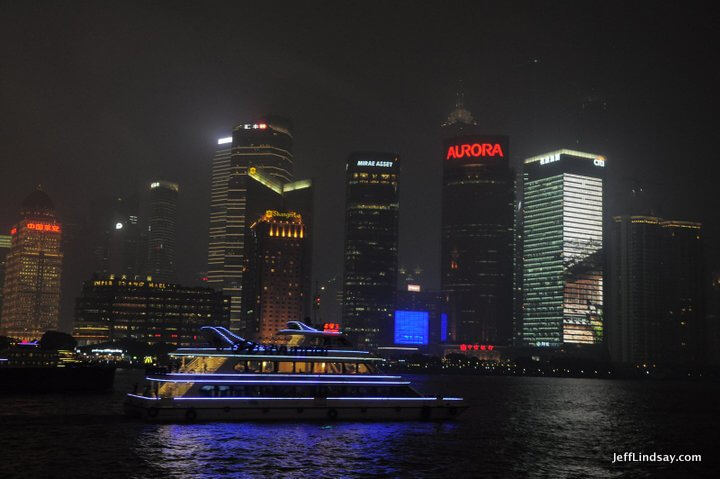 More of the Pudong buildings along the Bund