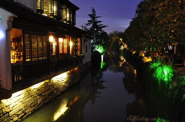 Qibao, a beautiful old part of southwestern Shanghai on a canal.