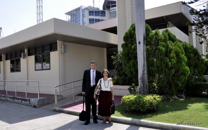 LDS Church building in Bangkok.