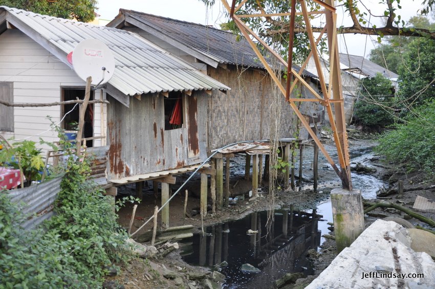 Like much of Thailand, Landta Island is still a developing region. Here are some local residences.