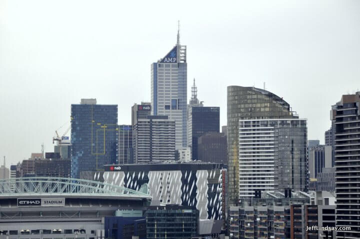 Melbourne, Australia, May 2013: downtown skyline