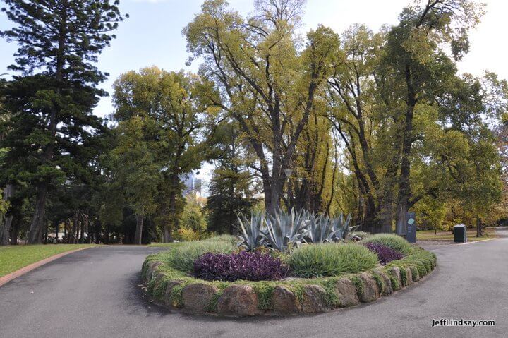 Melbourne, Australia, May 2013: park