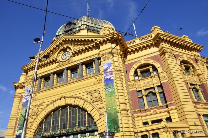 The Flinders Street Station