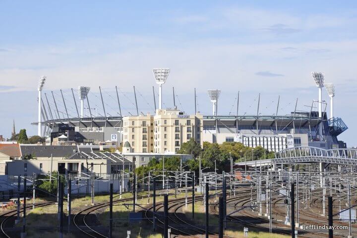 Melbourne, Australia, May 2013: Cricket stadium