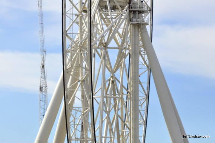 Melbourne, Australia, May 2013: Ferris wheel
