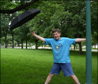 Mark near the US Capitol, June 15, 2003.