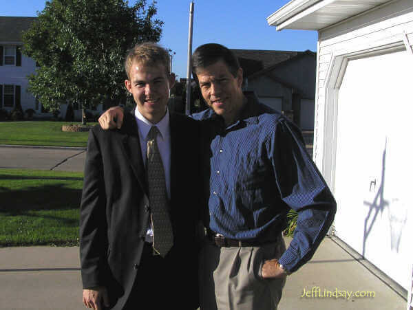 Daniel and Dad, Aug. 23, 2005.