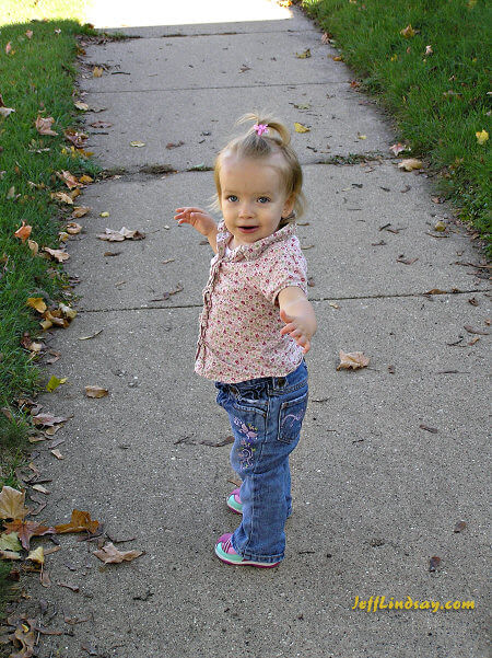 Anna in Madison, Wisconsin, Oct. 2007.