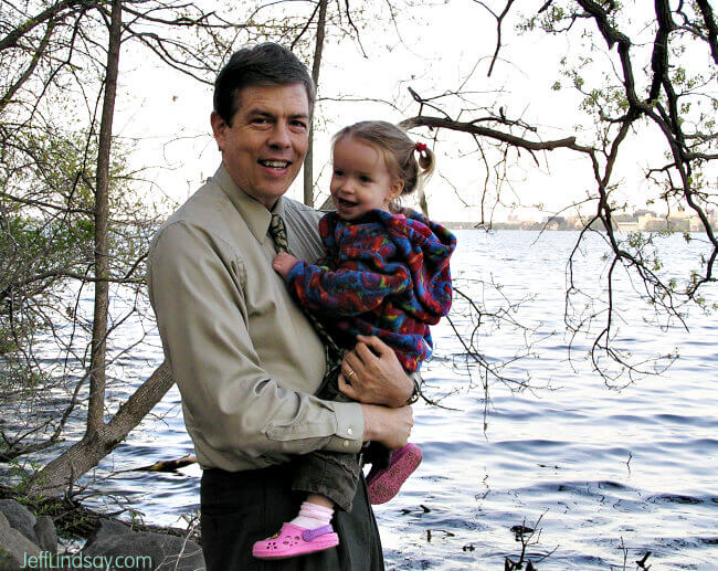 Jeff and Anna in Madison, May 2008. 