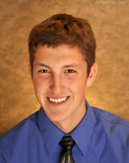 Photo I took of Mark for his senior photos series, October 2009.