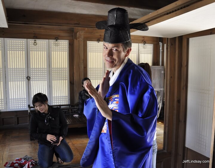 Jeff in beautiful downtown Seoul, Korea, October 2011.