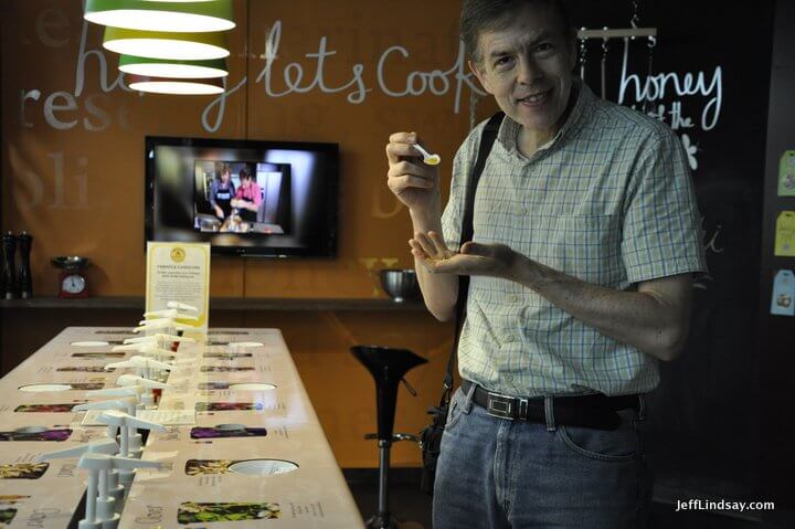 New Zealand: honey tasting