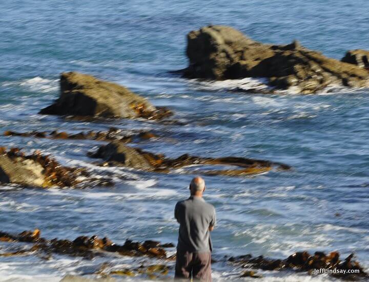 New Zealand: lone observer of the coast