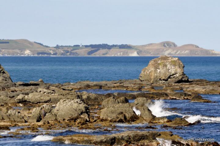 New Zealand: rough eastern coast of the South Island