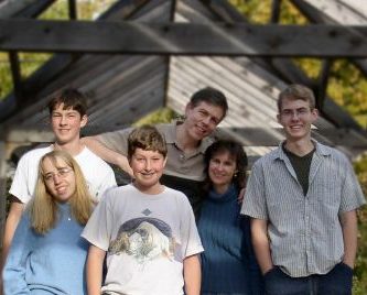 The Lindsay Family in Oshkosh, 2003.