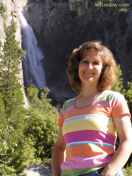 Here's the kind of beauty a guy could really fall for - I should know! Kendra Lindsay at Yosemite National Park, June 29, 2005.