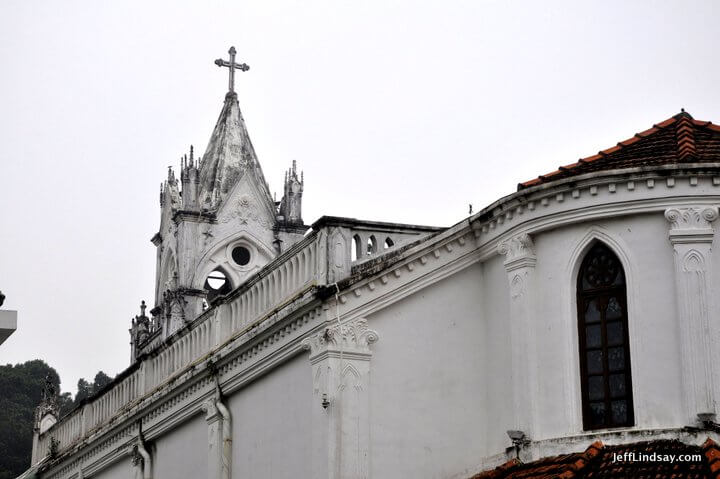 Xiamen, Fujian China, April 2013: old church